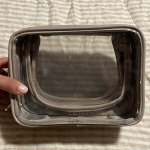 Calpak Small Toiletries Case in Stone